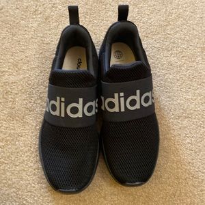 Adidas slip on athletic shoes. Black - Men’s size 8.5